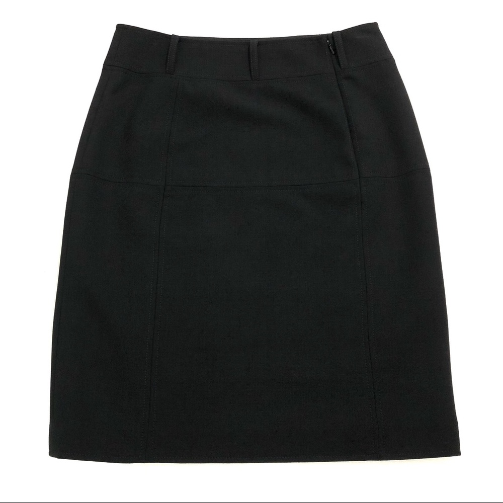 Tory Burch Black Wool Pencil Skirt - Picture 4 of 6